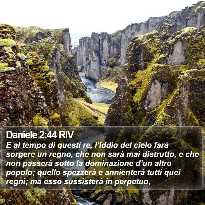 Daniele 2:44 RIV Bible Study