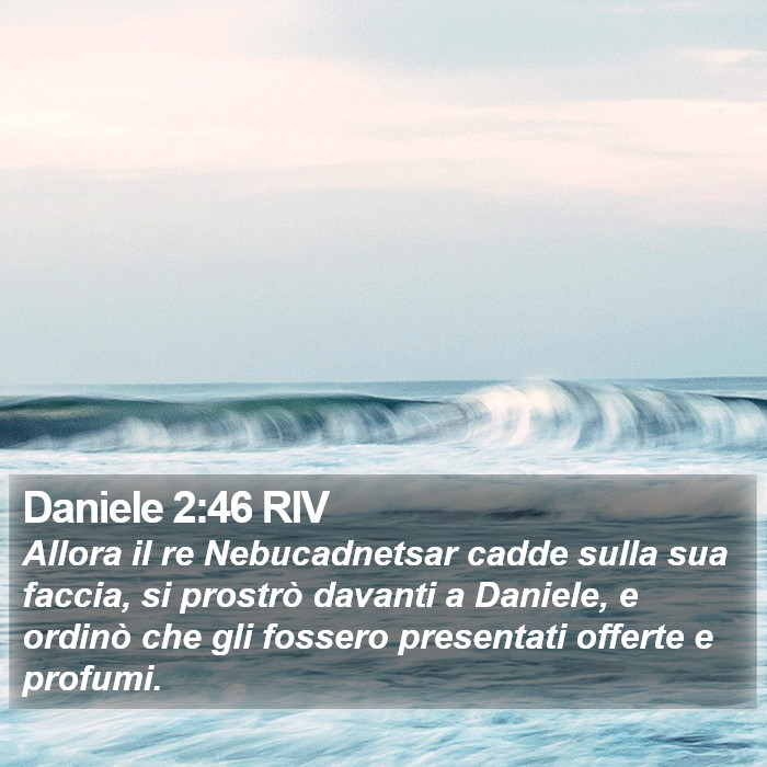 Daniele 2:46 RIV Bible Study