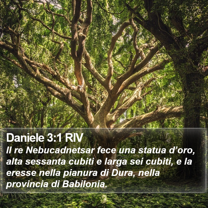 Daniele 3:1 RIV Bible Study