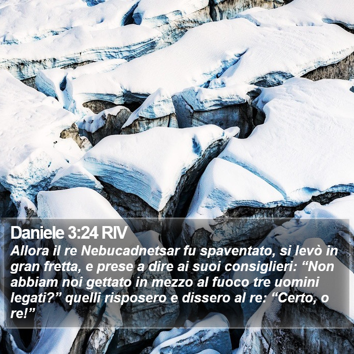 Daniele 3:24 RIV Bible Study