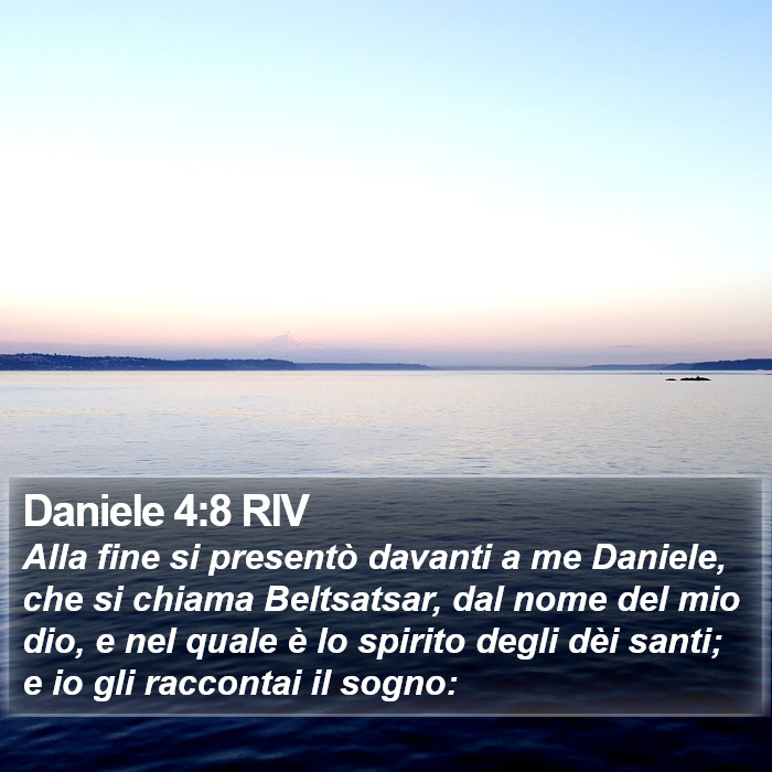 Daniele 4:8 RIV Bible Study
