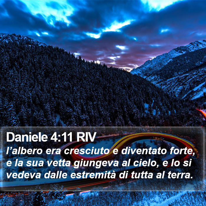 Daniele 4:11 RIV Bible Study