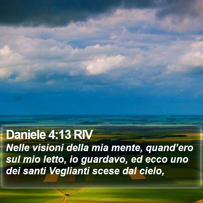 Daniele 4:13 RIV Bible Study
