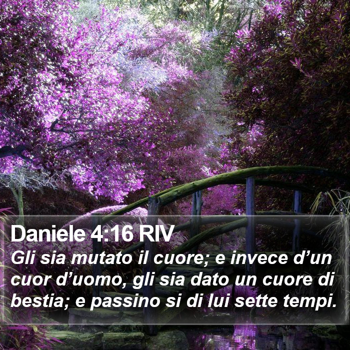 Daniele 4:16 RIV Bible Study