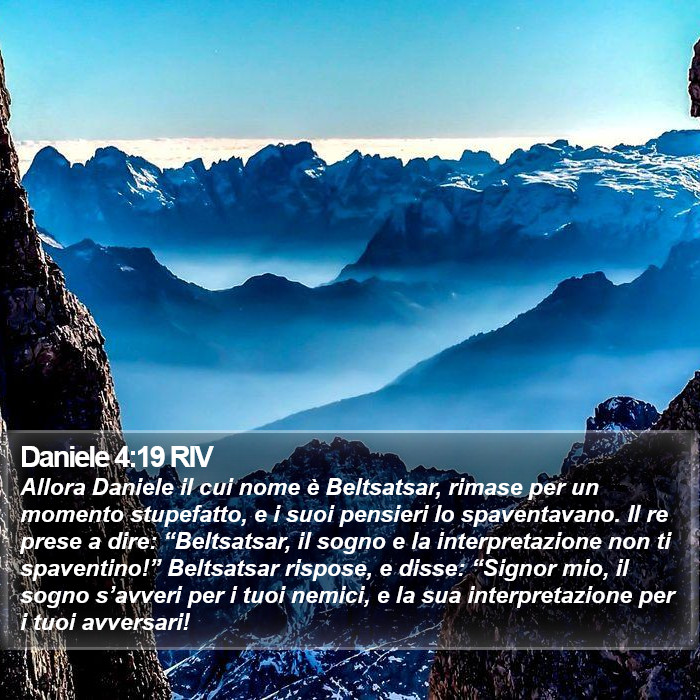 Daniele 4:19 RIV Bible Study
