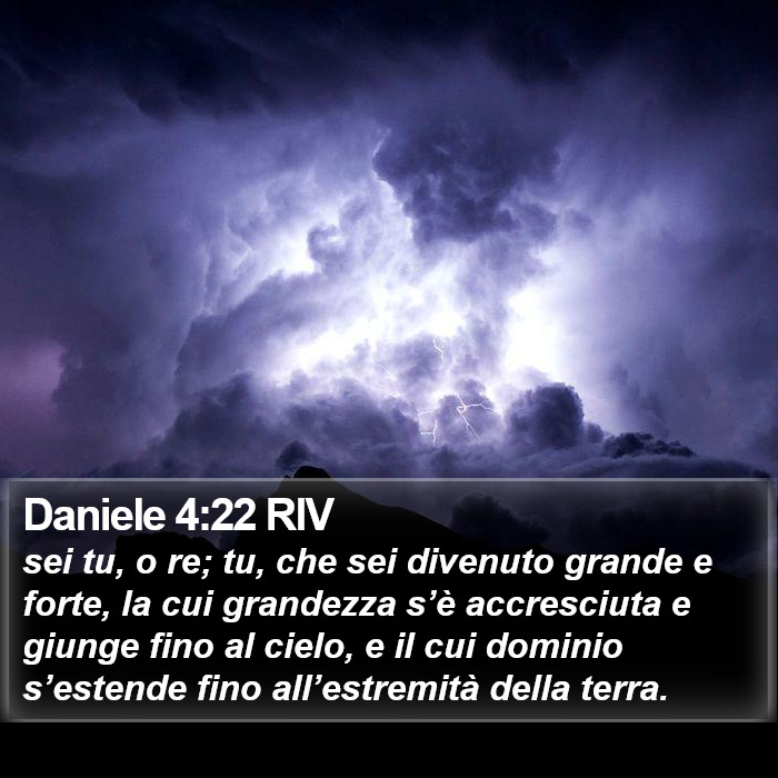 Daniele 4:22 RIV Bible Study