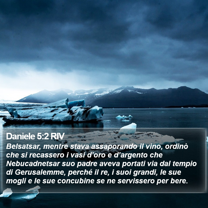 Daniele 5:2 RIV Bible Study