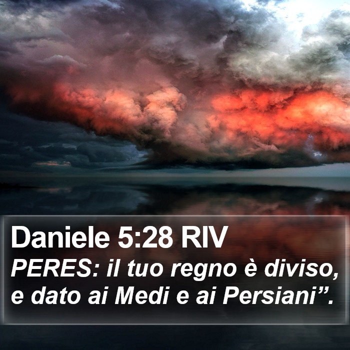 Daniele 5:28 RIV Bible Study
