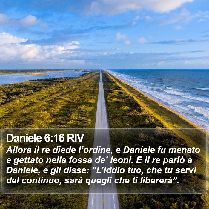 Daniele 6:16 RIV Bible Study