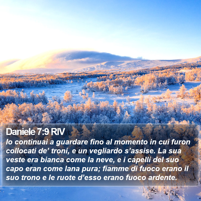 Daniele 7:9 RIV Bible Study