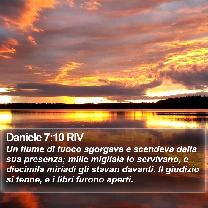 Daniele 7:10 RIV Bible Study