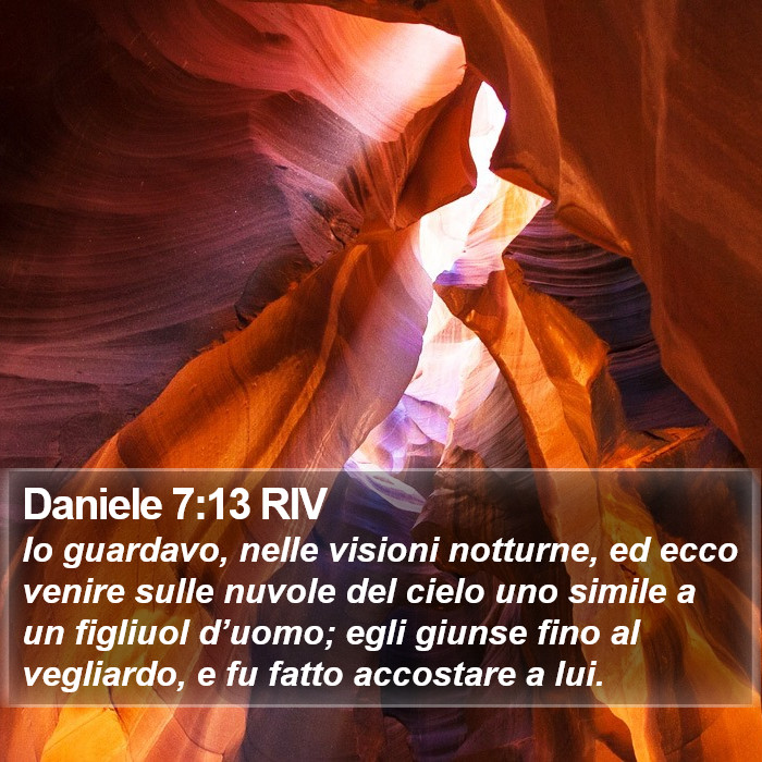 Daniele 7:13 RIV Bible Study