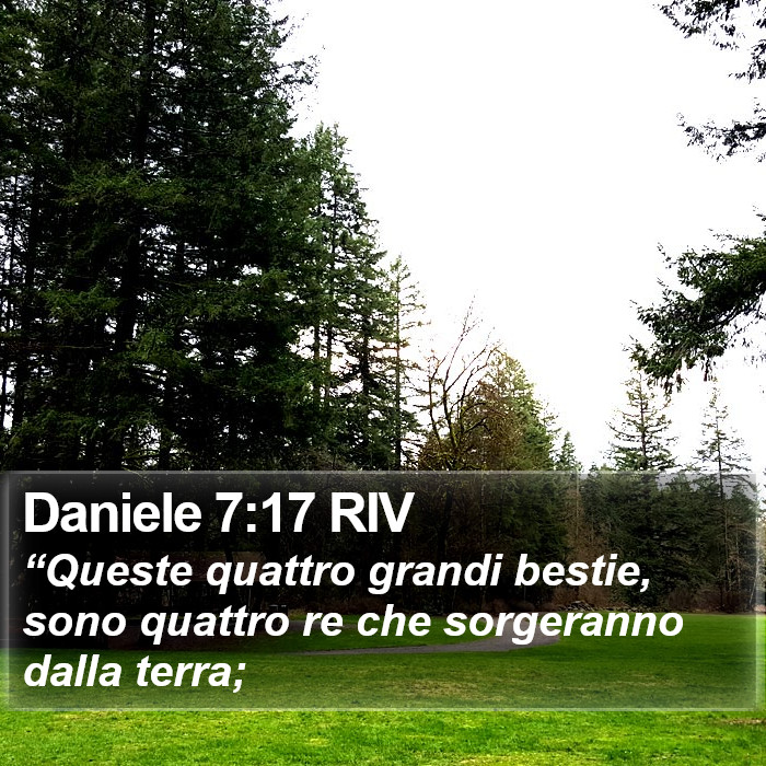 Daniele 7:17 RIV Bible Study