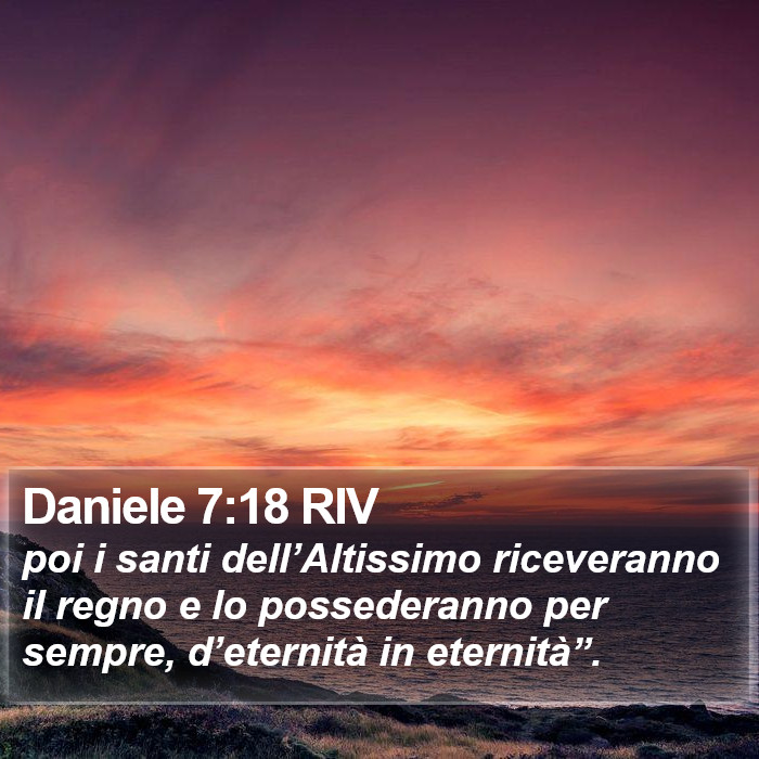 Daniele 7:18 RIV Bible Study