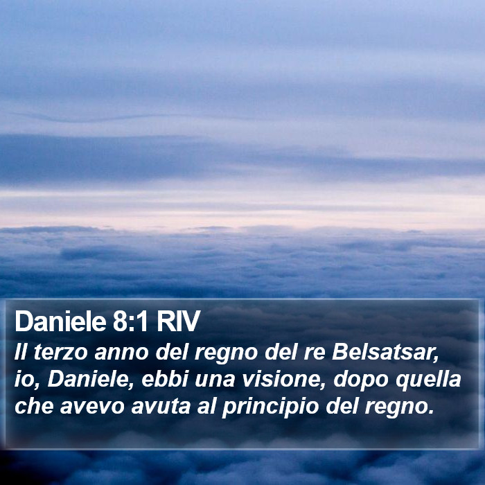 Daniele 8:1 RIV Bible Study