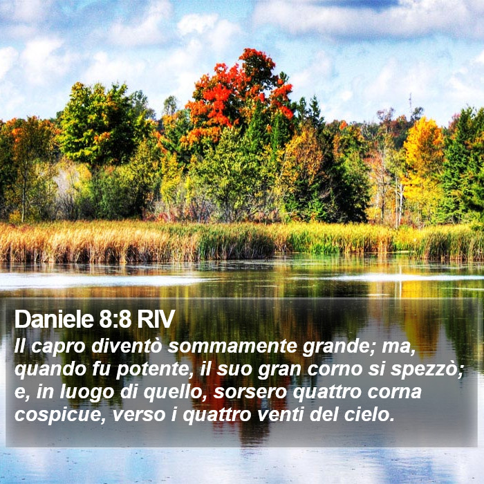 Daniele 8:8 RIV Bible Study