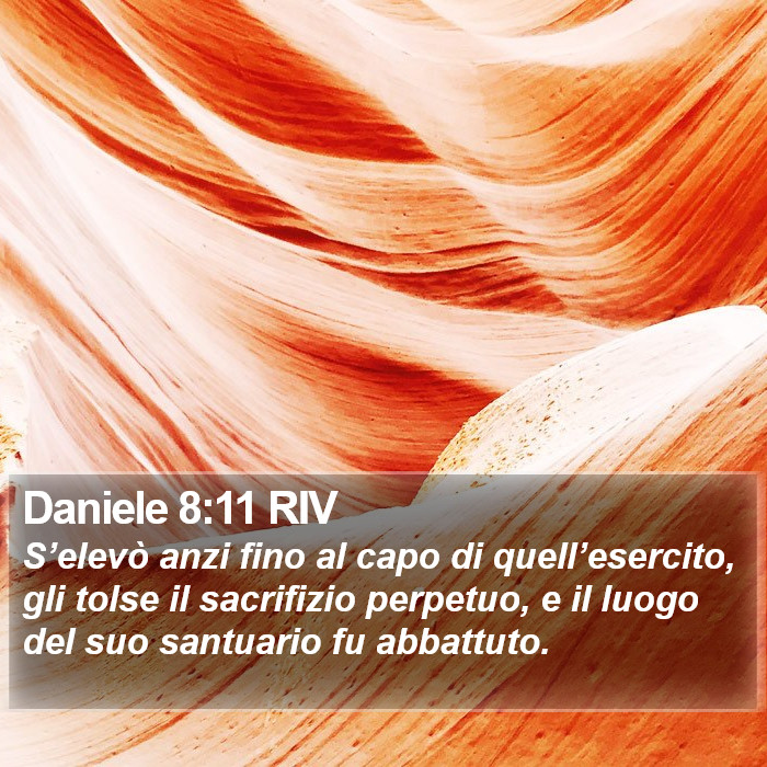 Daniele 8:11 RIV Bible Study