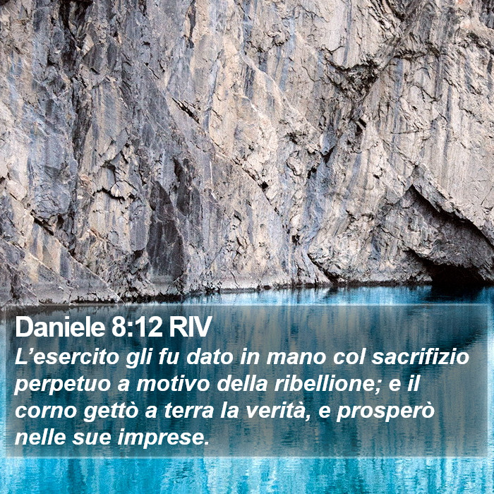 Daniele 8:12 RIV Bible Study