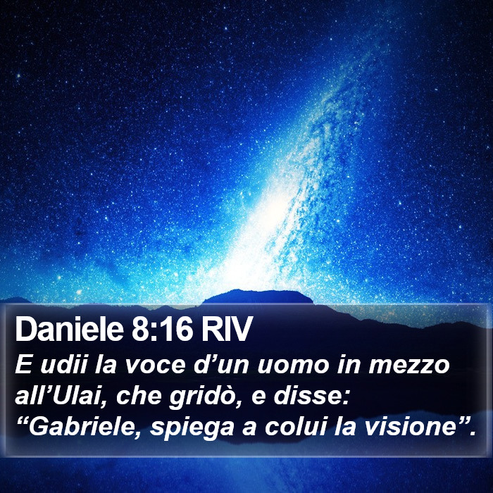 Daniele 8:16 RIV Bible Study
