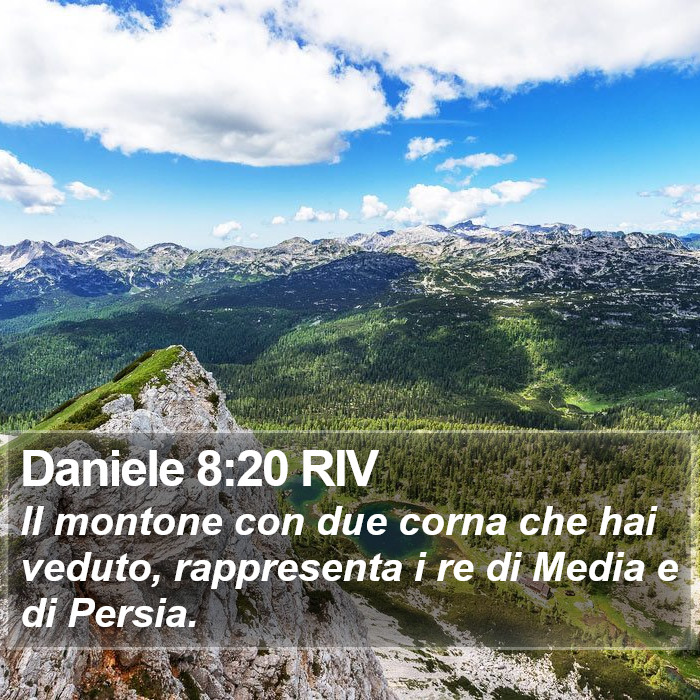 Daniele 8:20 RIV Bible Study