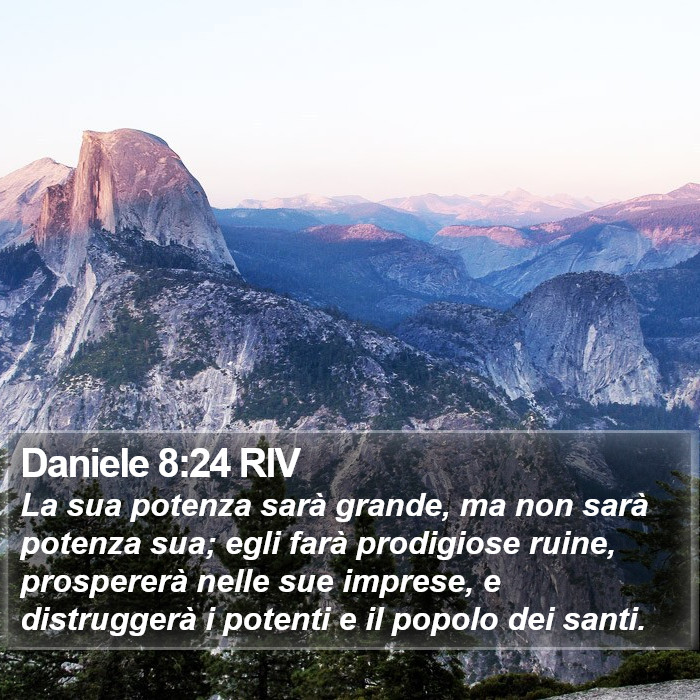Daniele 8:24 RIV Bible Study