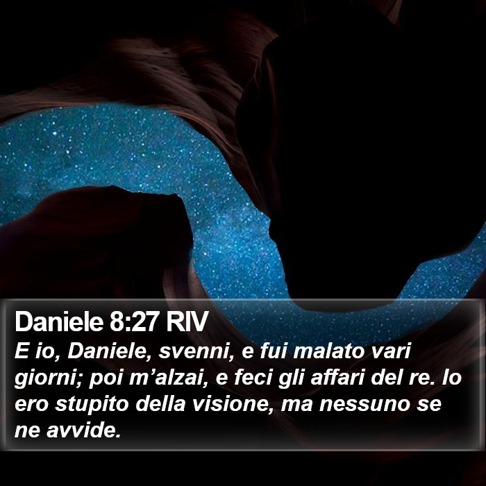 Daniele 8:27 RIV Bible Study