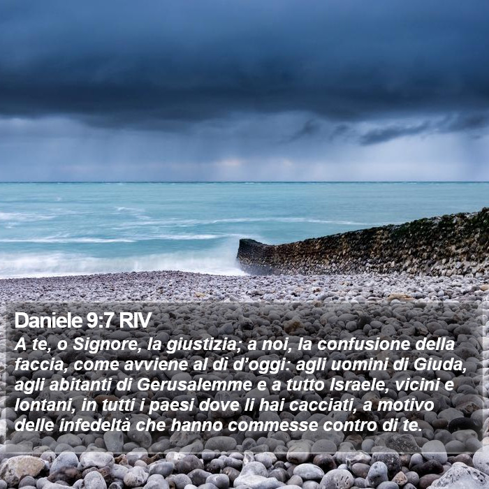 Daniele 9:7 RIV Bible Study