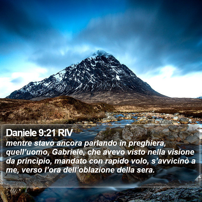 Daniele 9:21 RIV Bible Study