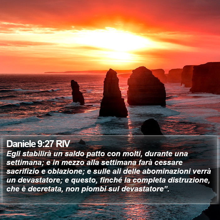 Daniele 9:27 RIV Bible Study