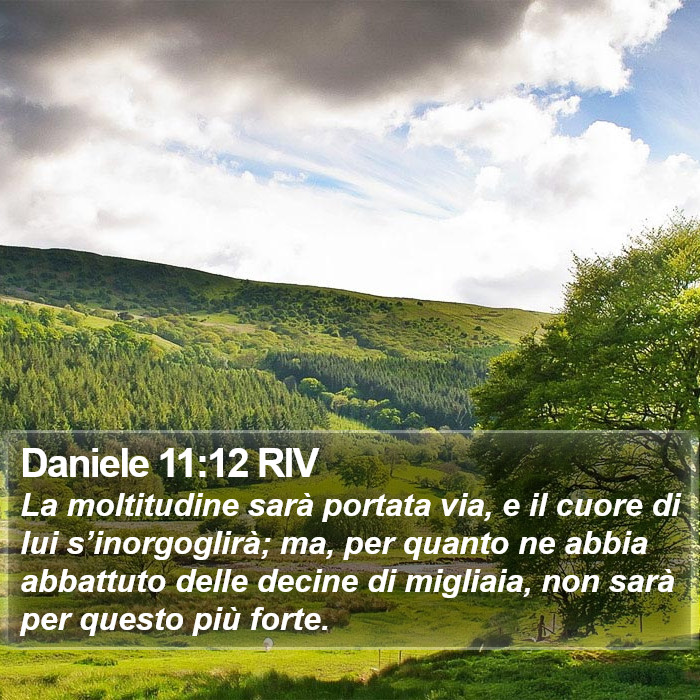 Daniele 11:12 RIV Bible Study