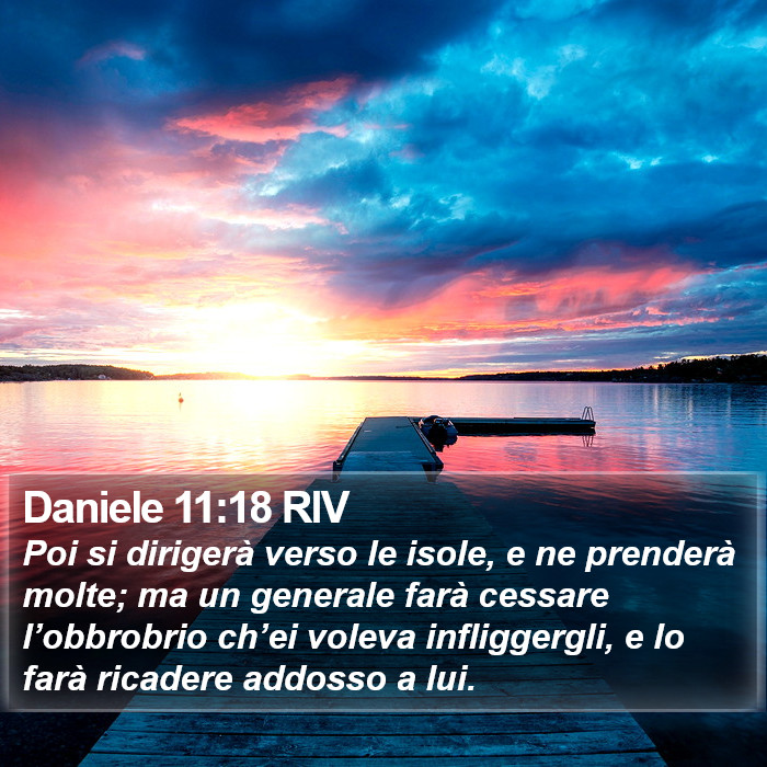 Daniele 11:18 RIV Bible Study