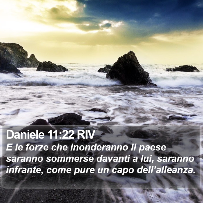 Daniele 11:22 RIV Bible Study