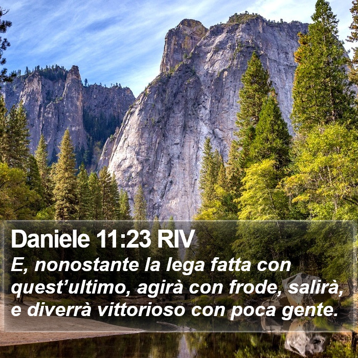 Daniele 11:23 RIV Bible Study
