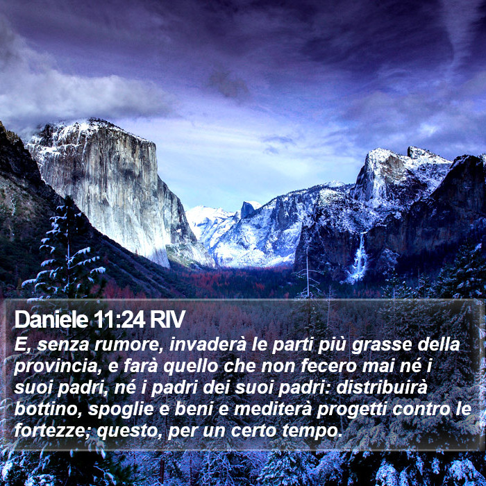 Daniele 11:24 RIV Bible Study