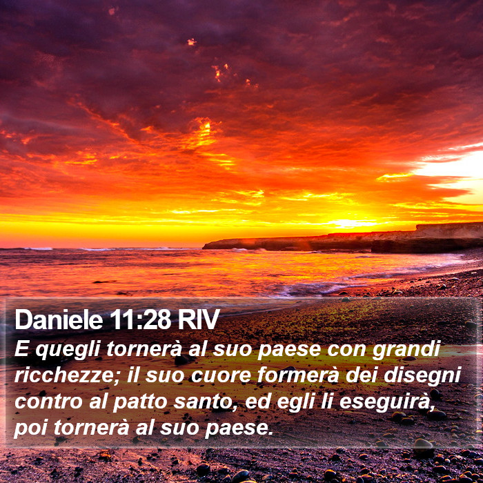 Daniele 11:28 RIV Bible Study