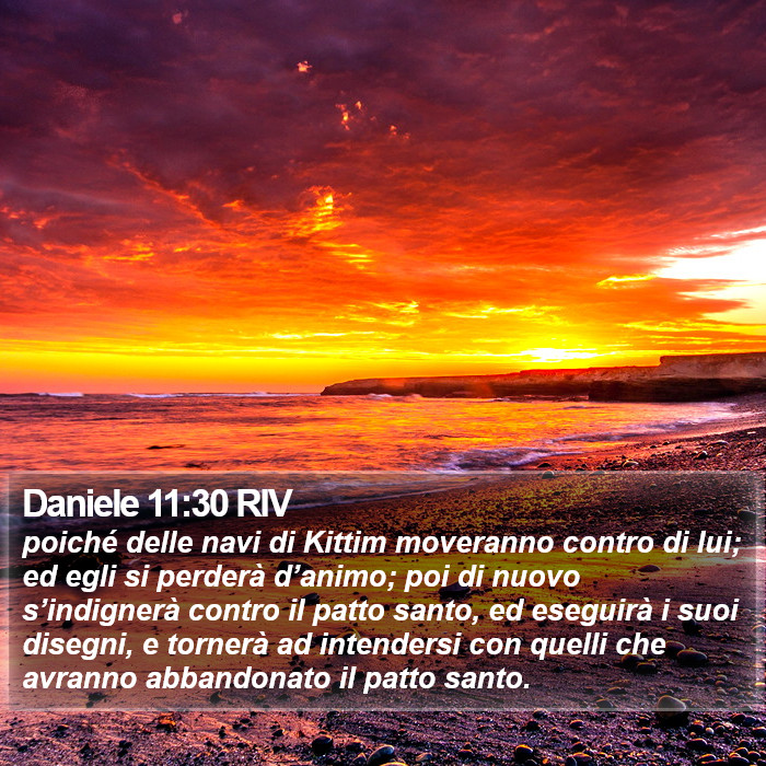 Daniele 11:30 RIV Bible Study