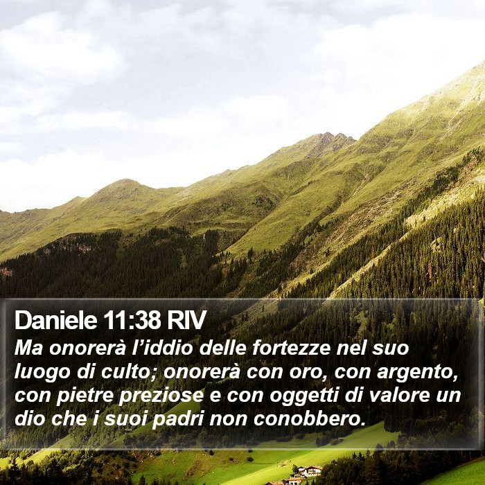 Daniele 11:38 RIV Bible Study