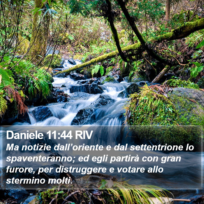 Daniele 11:44 RIV Bible Study