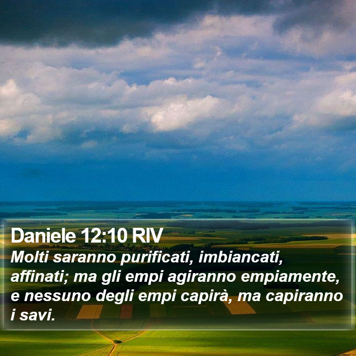 Daniele 12:10 RIV Bible Study