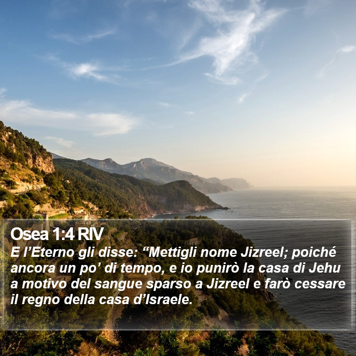 Osea 1:4 RIV Bible Study