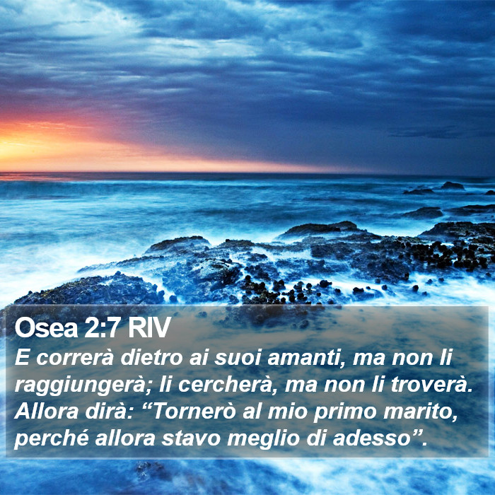 Osea 2:7 RIV Bible Study