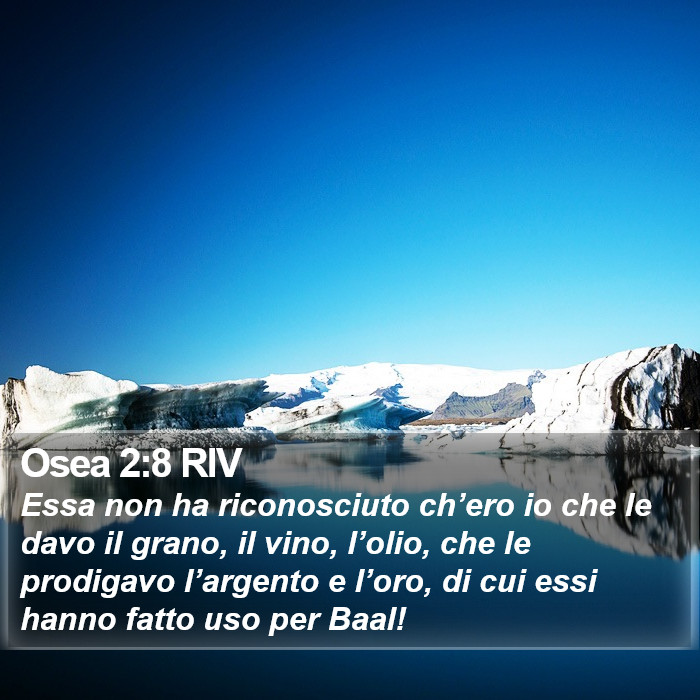 Osea 2:8 RIV Bible Study