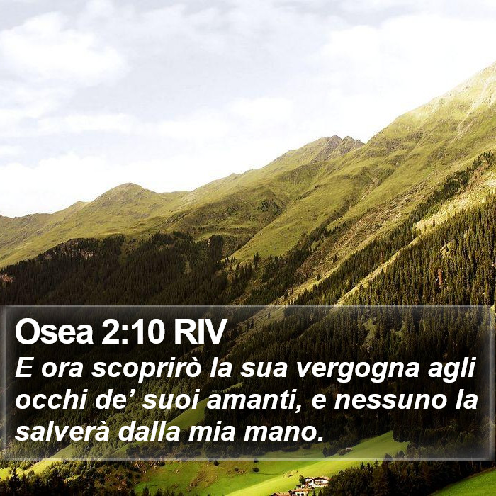 Osea 2:10 RIV Bible Study