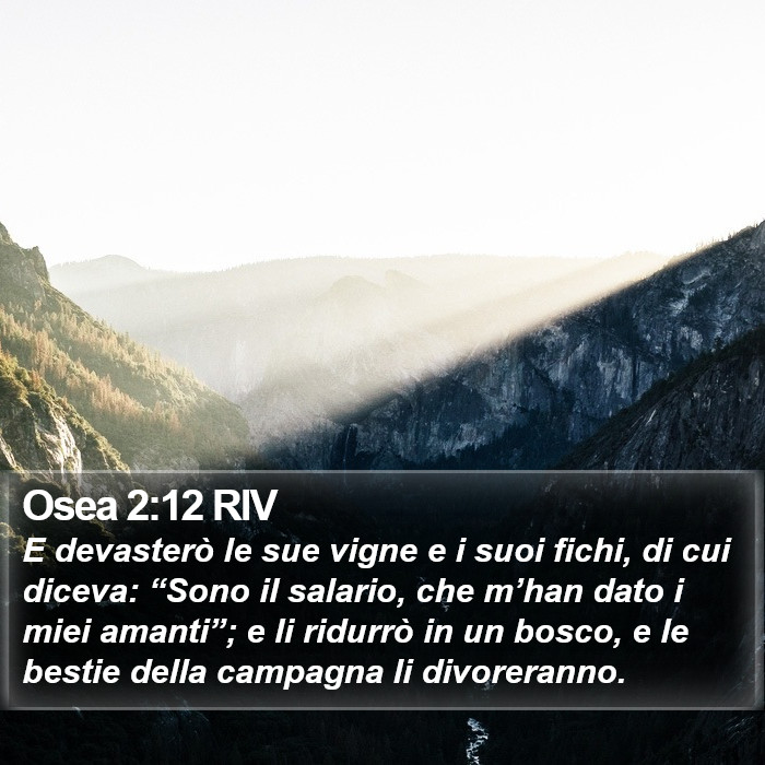 Osea 2:12 RIV Bible Study