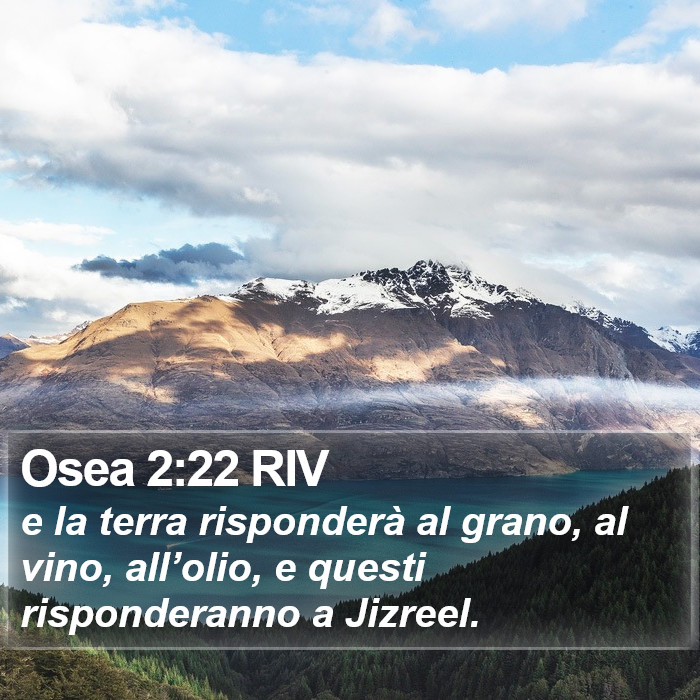 Osea 2:22 RIV Bible Study