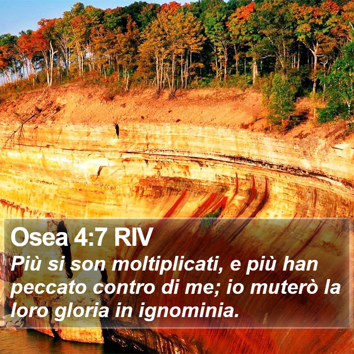Osea 4:7 RIV Bible Study