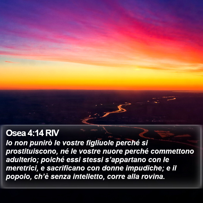 Osea 4:14 RIV Bible Study