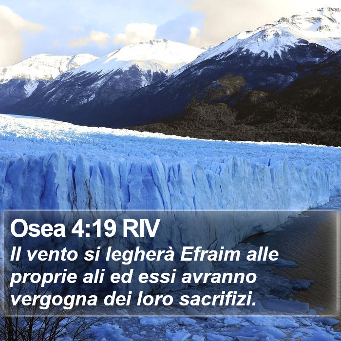 Osea 4:19 RIV Bible Study