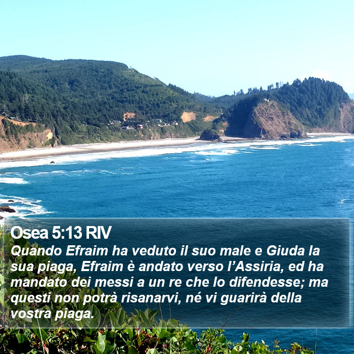 Osea 5:13 RIV Bible Study
