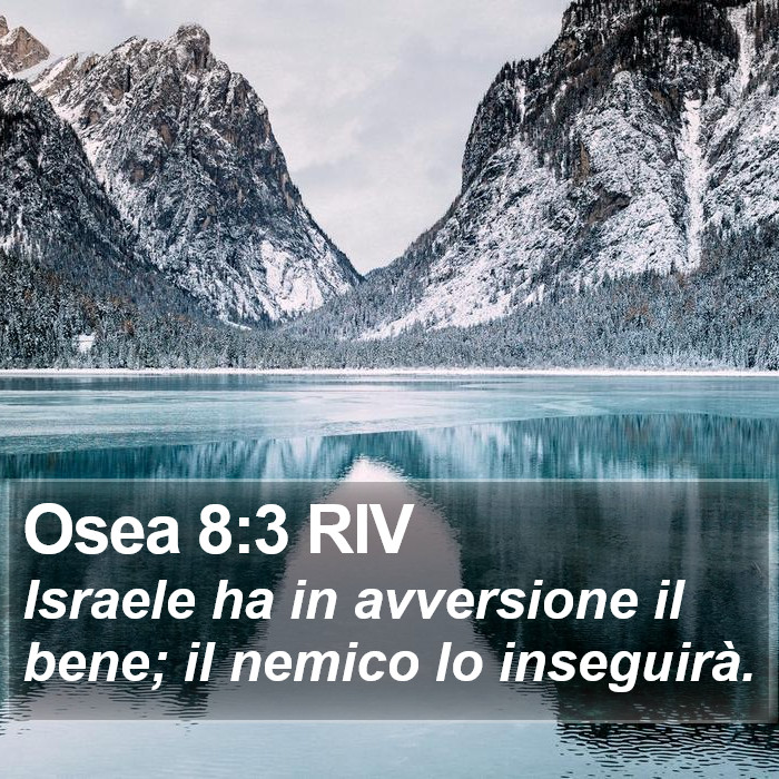 Osea 8:3 RIV Bible Study